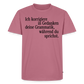 Grammatik - Männer Premium T-Shirt - Mauve