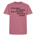 Grammatik - Männer Premium T-Shirt - Mauve