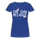 Eine Frau mit Klasse - Frauen Premium T-Shirt - Königsblau
