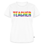 Teacher - Frauen Premium T-Shirt - Weiß