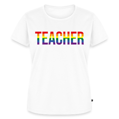 Teacher - Frauen Premium T-Shirt - Weiß