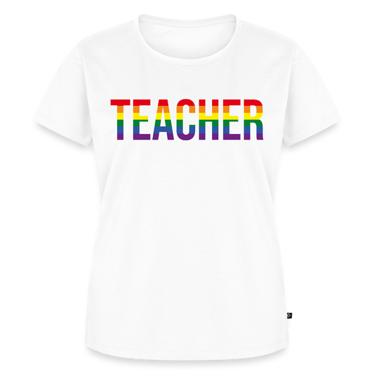 Teacher - Frauen Premium T-Shirt - Weiß