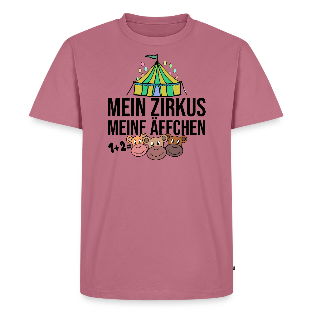 Mein Zirkus - Männer Premium T-Shirt - Mauve