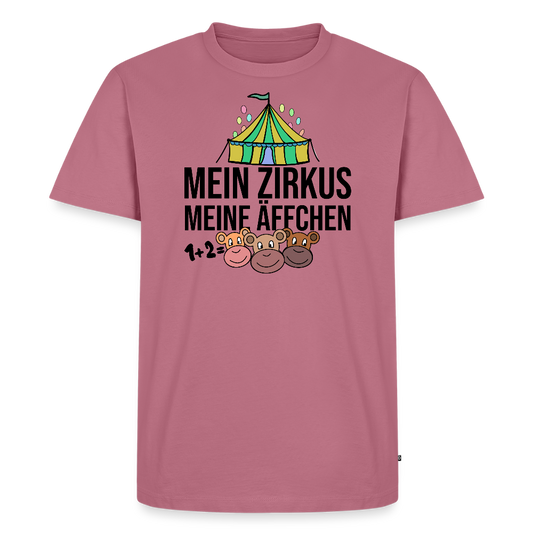 Mein Zirkus - Männer Premium T-Shirt - Mauve
