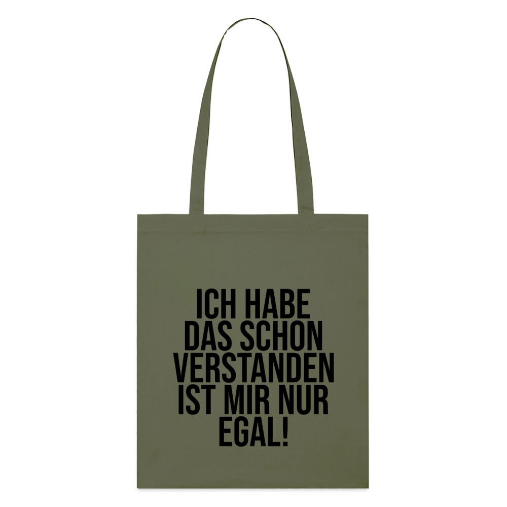 Verstanden - Bio-Stoffbeutel - Khaki