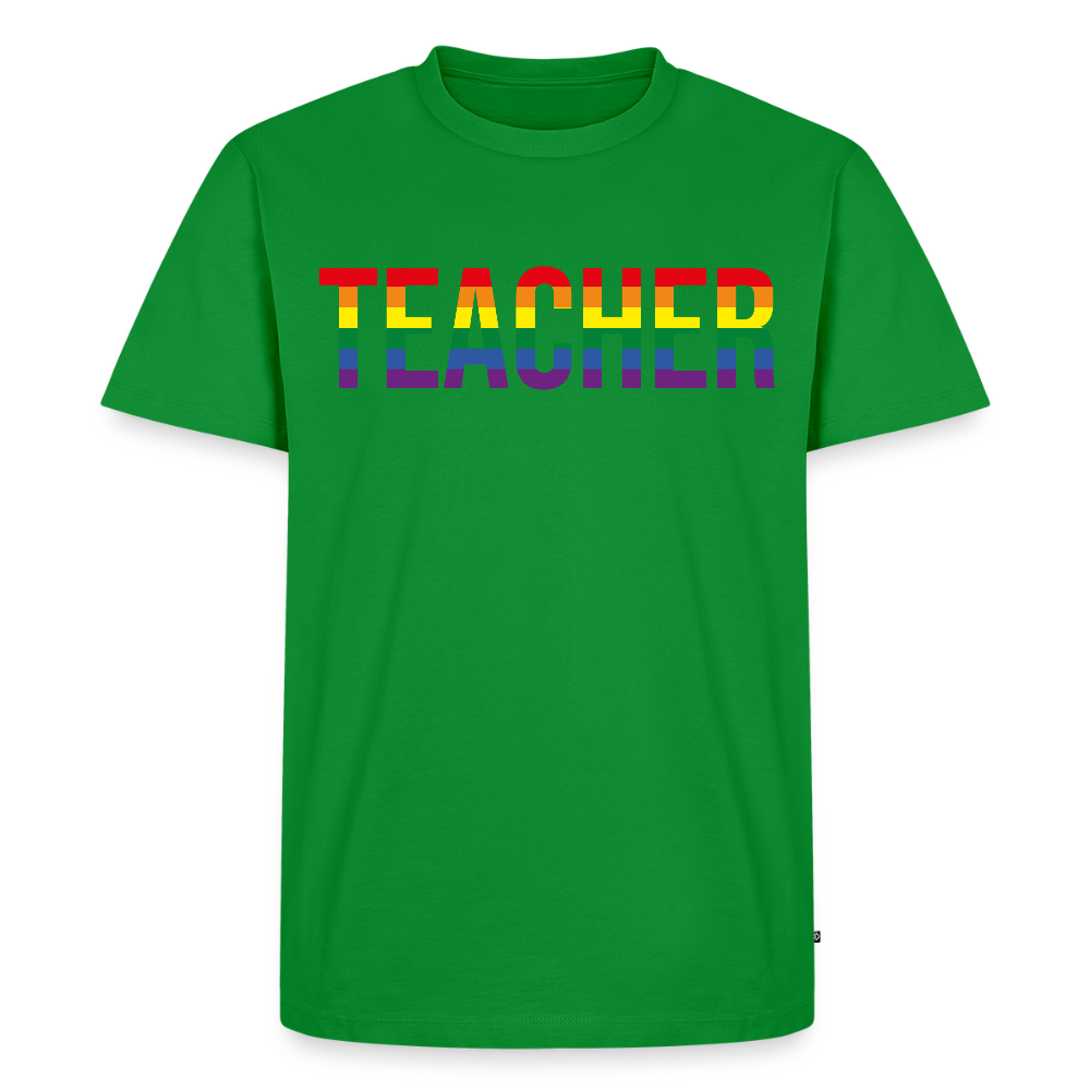 Teacher - Männer Premium T-Shirt - Grün