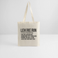 Leh-re-rin Stoffbeutel - Natur