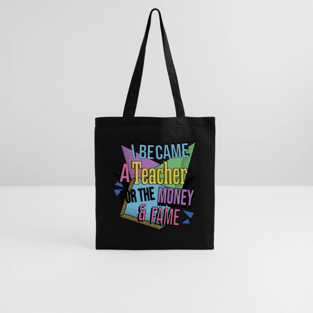 90´s Money & Fame - Stoffbeutel - Schwarz