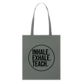 Teach - Bio-Stoffbeutel - Anthrazit