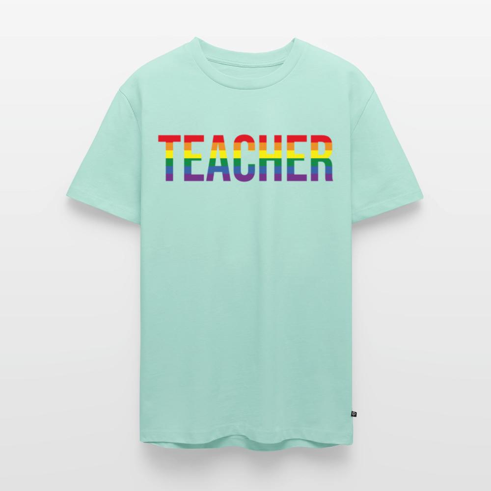 Teacher - Männer Premium T-Shirt - Mint 
