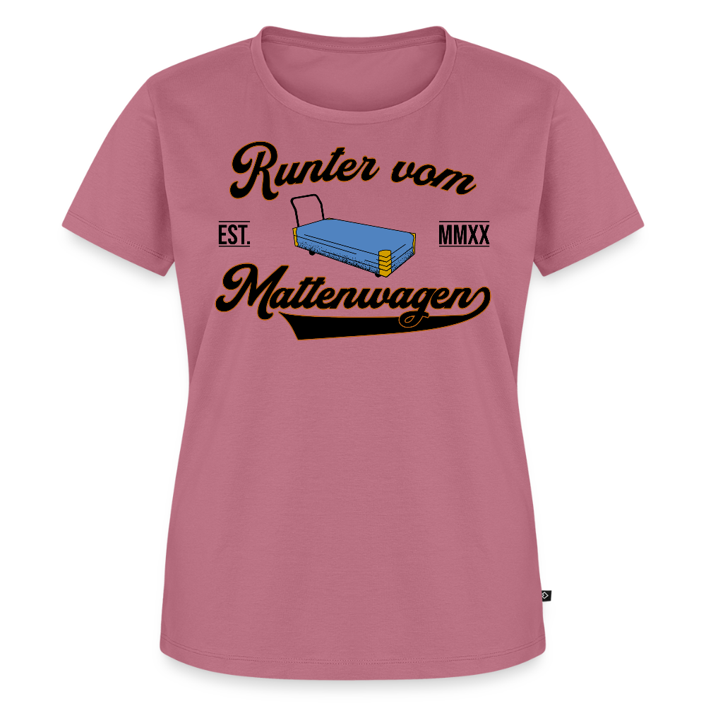 Mattenwagen - Frauen Premium T-Shirt - Mauve