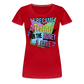 Money & Fame 90's - Frauen Premium T-Shirt - Rot