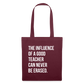 Teacher influence - Stoffbeutel - Burgunderrot