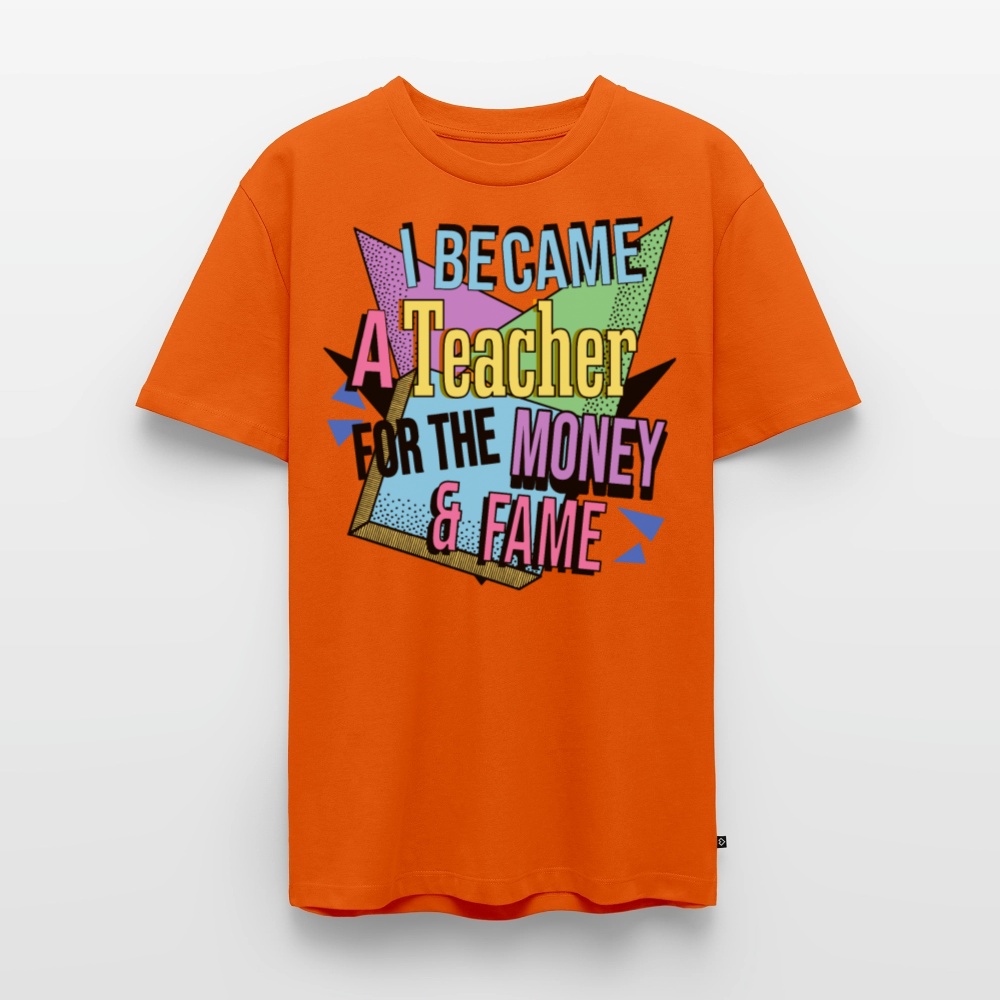 Money & Fame 90´s - Männer Premium T-Shirt - Orange 