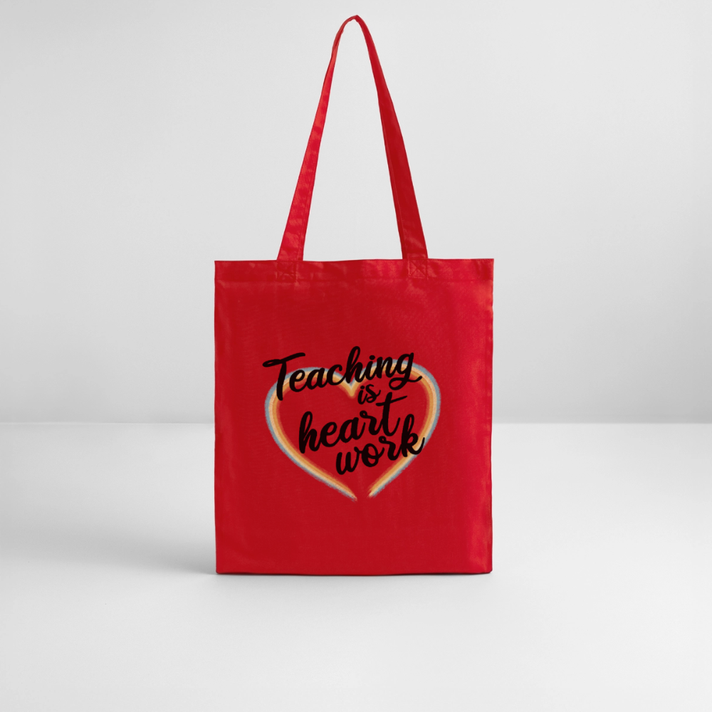 teaching - Bio-Stoffbeutel - Rot