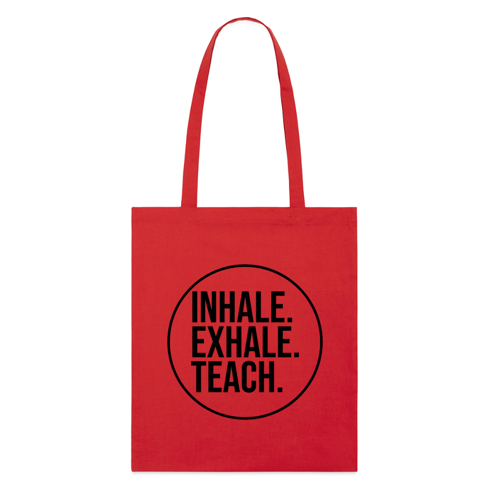 Teach - Bio-Stoffbeutel - Rot