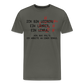 Ich bin Leerer. - Männer Premium T-Shirt - Asphalt