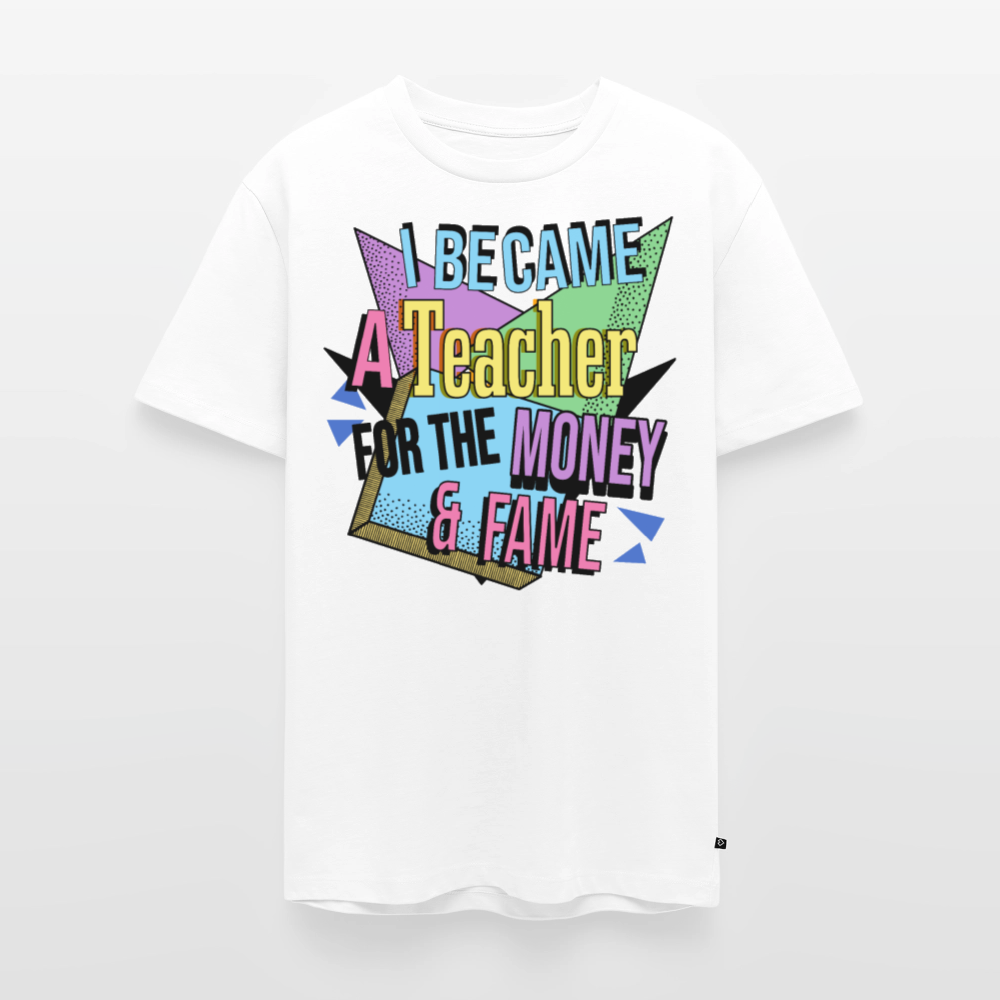 Money & Fame 90´s - Männer Premium T-Shirt - Weiß