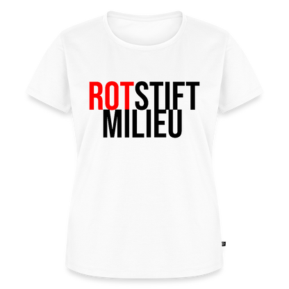 Rotstiftmilieu - Frauen Premium T-Shirt - Weiß