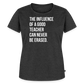 Influence - Frauen Premium T-Shirt - Anthrazit meliert