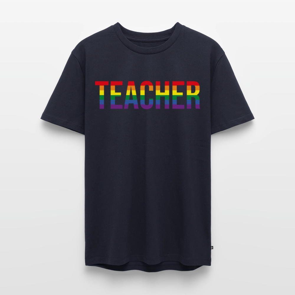 Teacher - Männer Premium T-Shirt - Navy