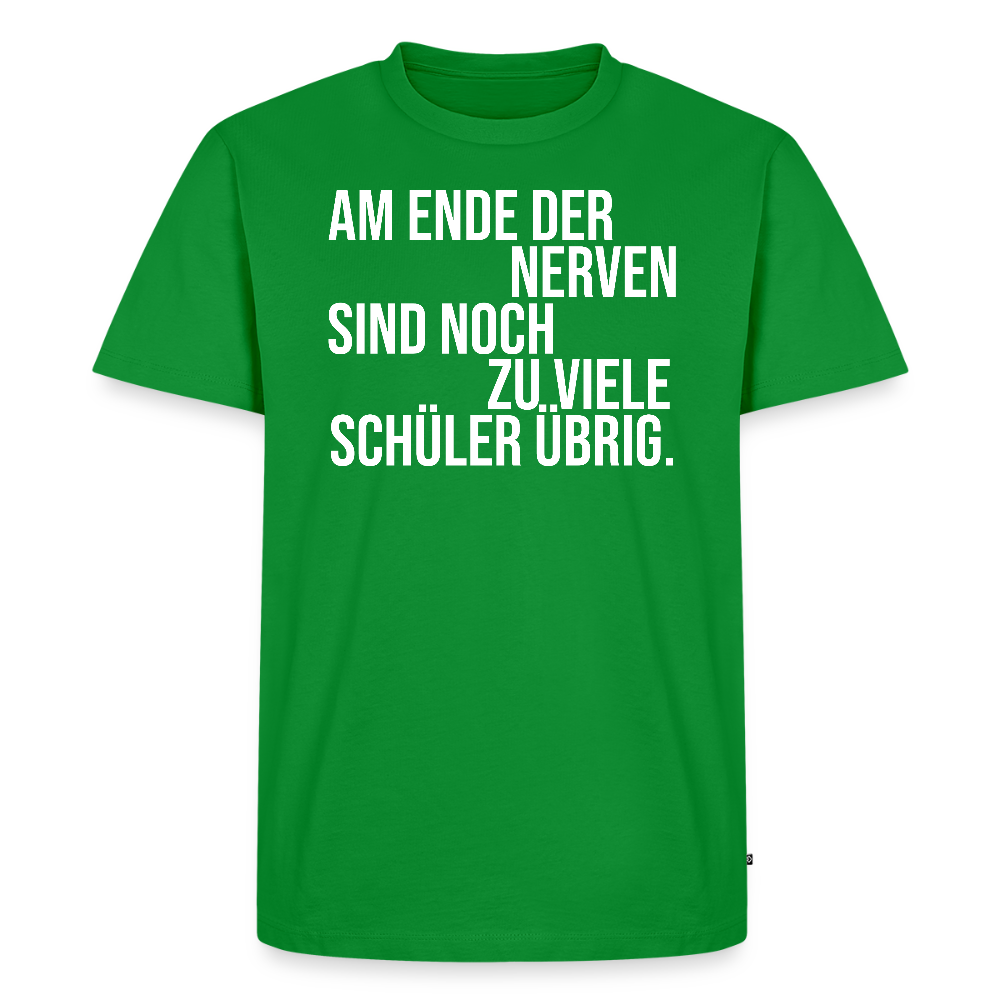 Zu viele Schüler - Männer Premium T-Shirt - Grün
