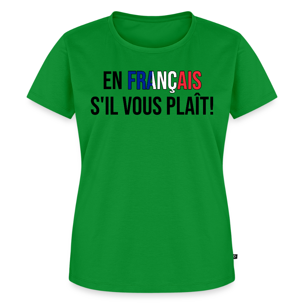 En francais s´il vous plait! - Frauen Premium T-Shirt - Grün