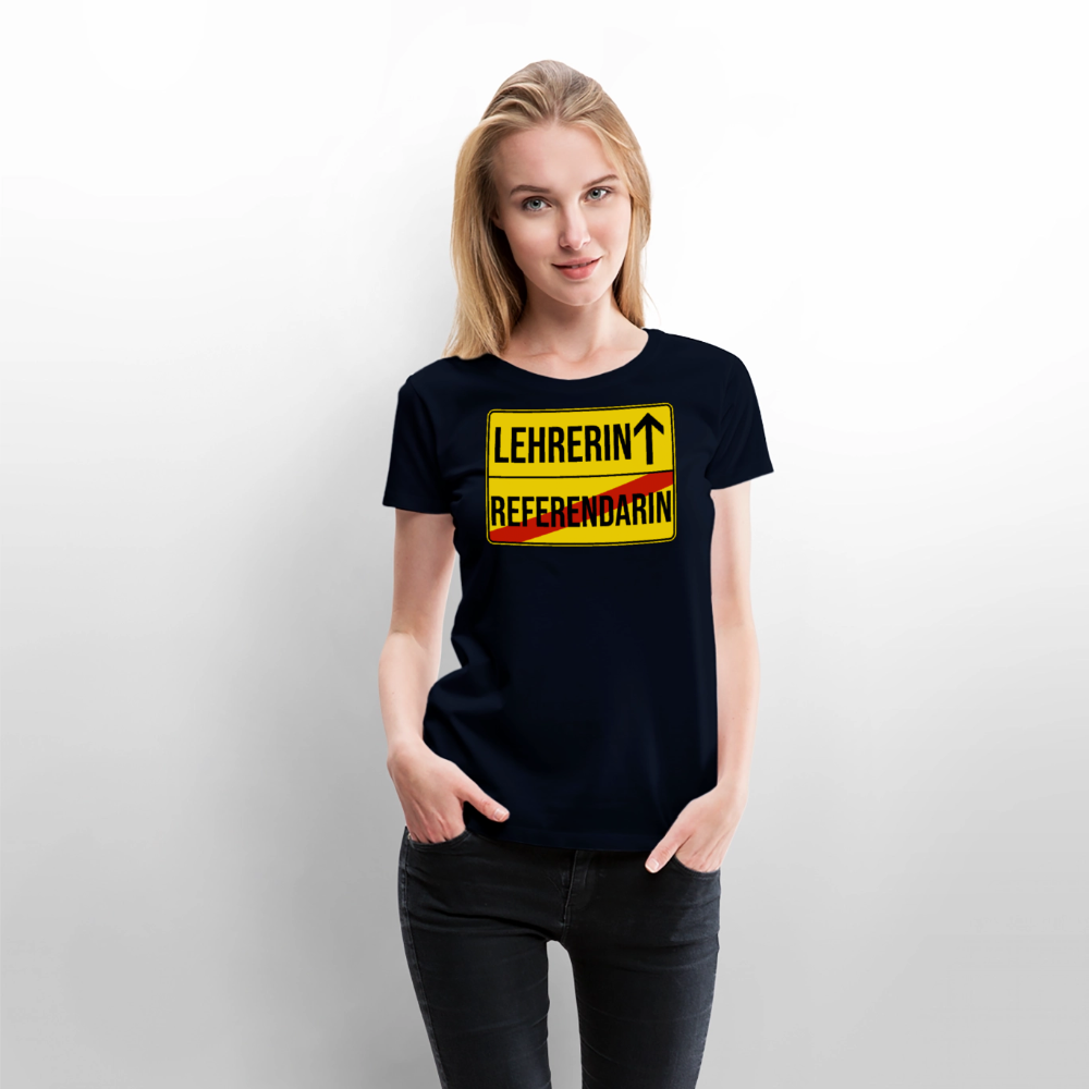 Lehrerin - Frauen Premium T-Shirt - Navy
