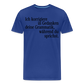 Grammatik - Männer Premium T-Shirt - Königsblau