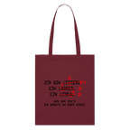 Lehrer - Bio-Stoffbeutel - Burgunderrot