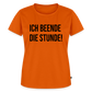 Ich beende die Stunde! - Frauen Premium T-Shirt - Orange 