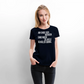 Zu viele Schüler - Frauen Premium T-Shirt - Navy