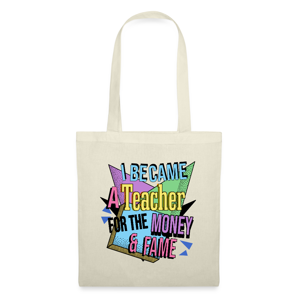 90´s Money & Fame - Stoffbeutel - Natur