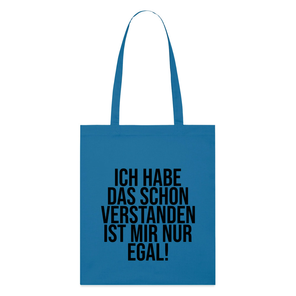 Verstanden - Bio-Stoffbeutel - Königsblau