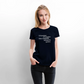 Grammatik - Frauen Premium T-Shirt - Navy
