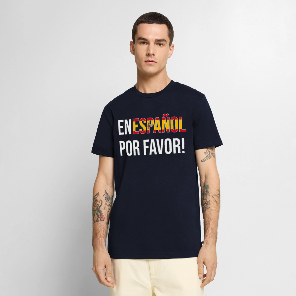 En Espanol por favor! - Männer Premium T-Shirt - Navy