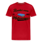 Runter vom Mattenwagen - Männer Premium T-Shirt - Rot