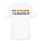 Teacher - Männer Premium T-Shirt - Weiß