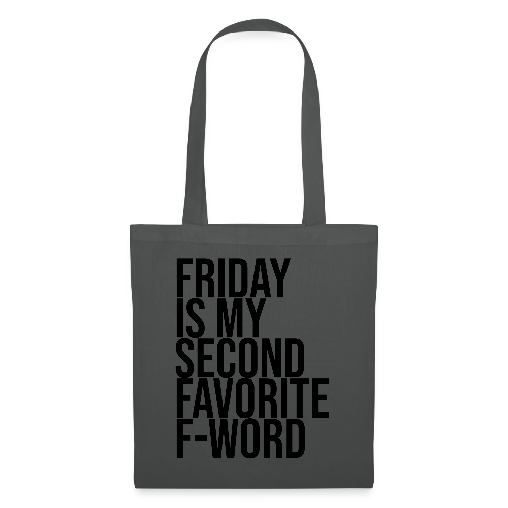 F-Word - Stoffbeutel - Graphite