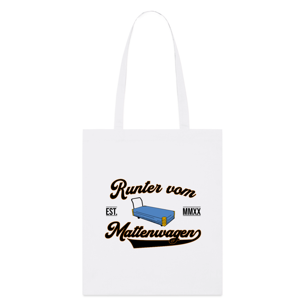 Mattenwagen - Bio-Stoffbeutel - Weiß