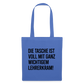 Lehrerkram - Stoffbeutel - Hellblau