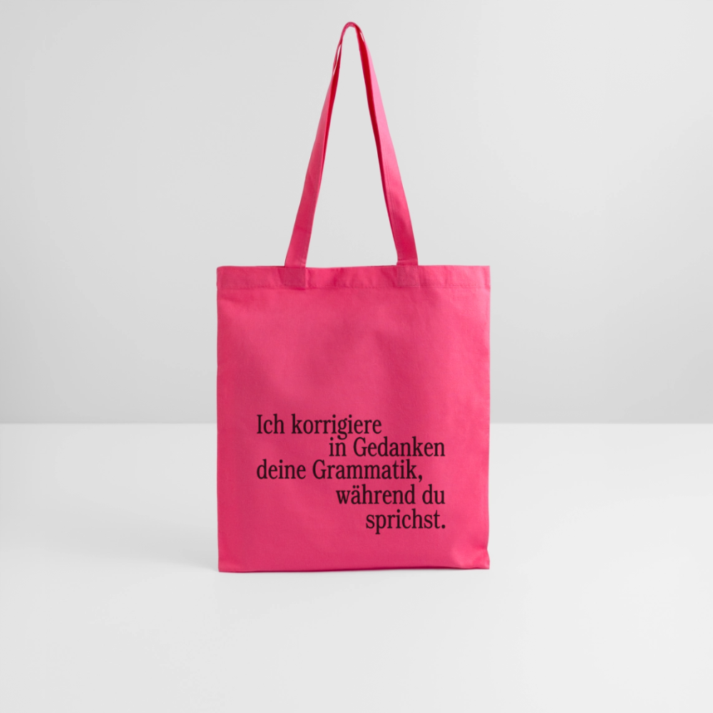 Grammatik - Stoffbeutel - Azalea