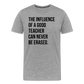 Influence - Männer Premium T-Shirt - Grau meliert