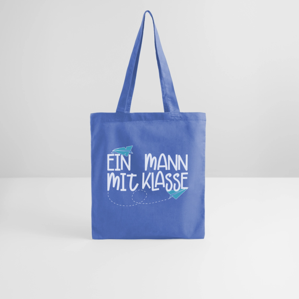 Ein Mann mit Klasse - Stoffbeutel - Hellblau