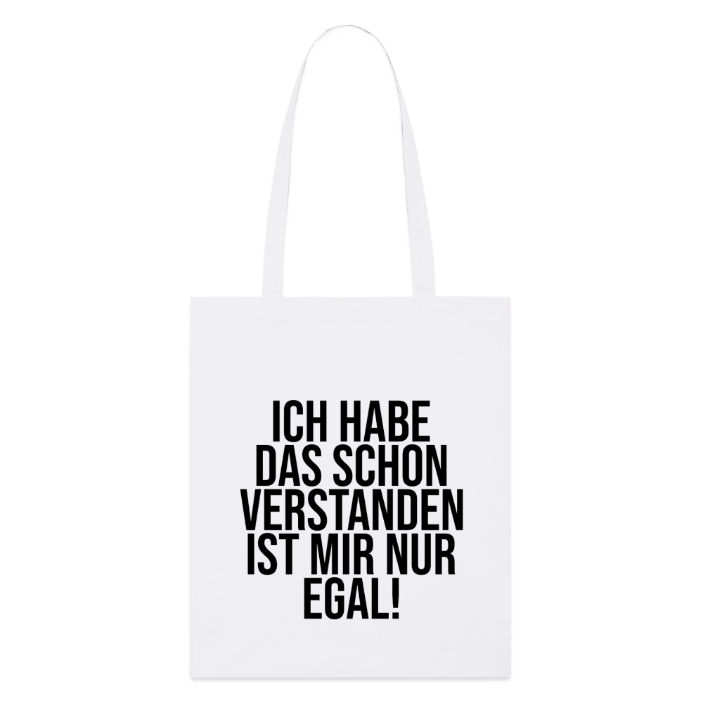 Verstanden - Bio-Stoffbeutel - Weiß