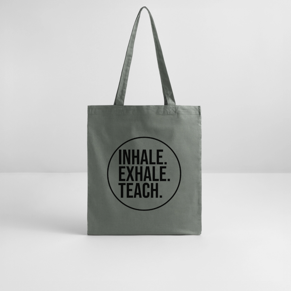 Teach - Bio-Stoffbeutel - Anthrazit