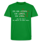 Ich bin Leerer - Männer Premium T-Shirt - Grün