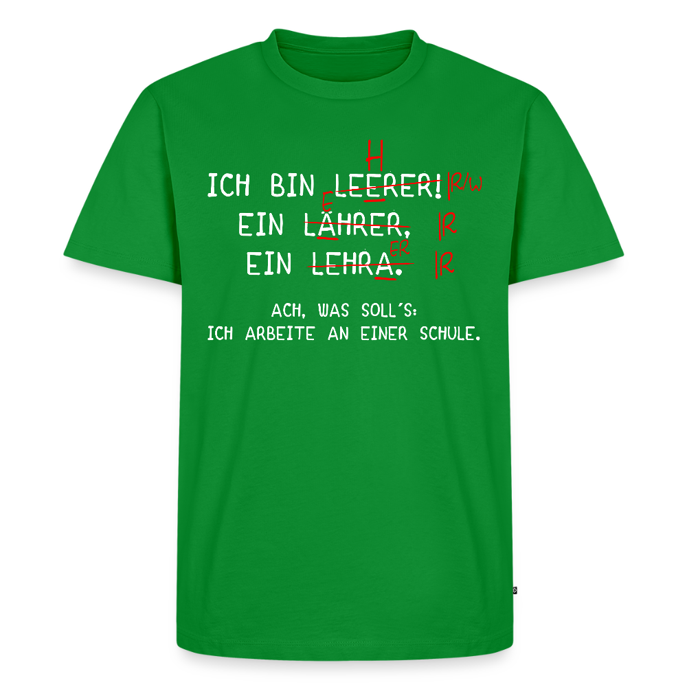 Ich bin Leerer - Männer Premium T-Shirt - Grün