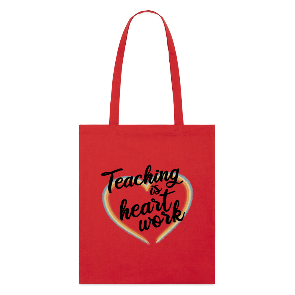 teaching - Bio-Stoffbeutel - Rot