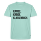 Kaffee. Kreide. Klassenbuch - Männer Premium T-Shirt - Mint 